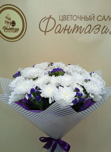 Букет &laquo;Белый водопад&raquo; от интернет-магазина цветов в 