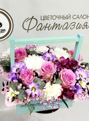 Композиция «Небольшая композиция фантазии» от интернет-магазина цветов в 