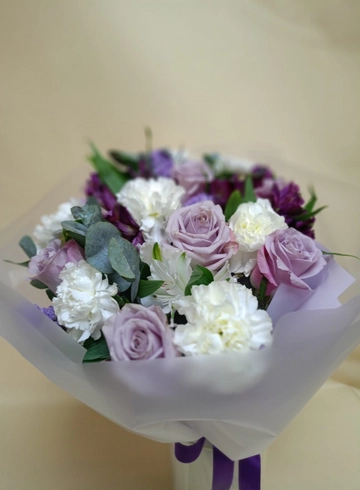 Букет &laquo; Лавандовая нежность&raquo; от интернет-магазина цветов в 