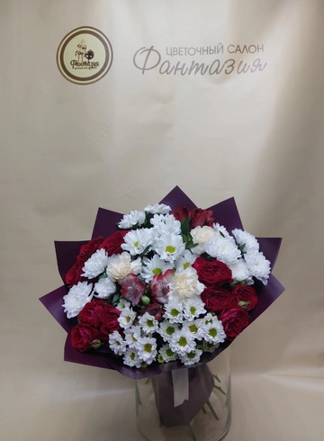 Большой букет &laquo;Букет из мечты&raquo; от интернет-магазина цветов в 
