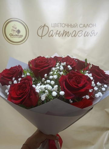 Букет из 9 роз &laquo;Роскошь&raquo; от интернет-магазина цветов в 