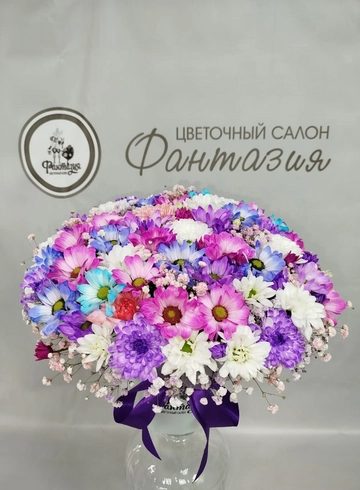 Композиция &laquo;Поле хризантем&raquo; от интернет-магазина цветов в 