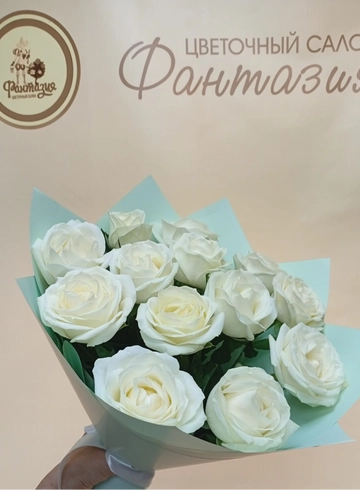 Монобукет из роз «Дыхание любви» от интернет-магазина цветов в 