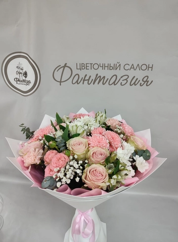 Большой букет &laquo;Классический букет&raquo; от интернет-магазина цветов в 