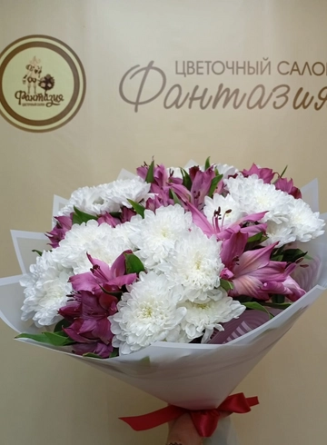 Сборный букет &laquo;Мелодия цветов&raquo; от интернет-магазина цветов в 