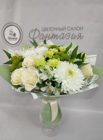 Сборный букет &laquo;Нежное послание&raquo; от интернет-магазина цветов в 