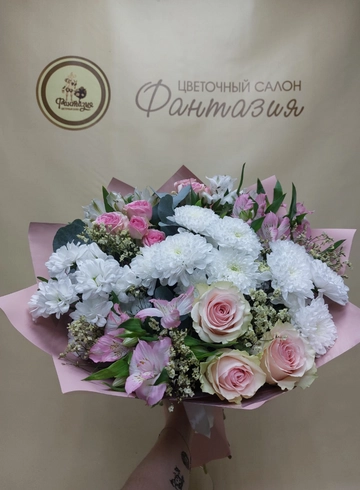 Сборный букет «Цветы для тебя» от интернет-магазина цветов в 