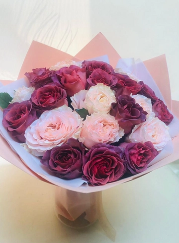 Монобукет «Розы для любимой» от интернет-магазина цветов в 