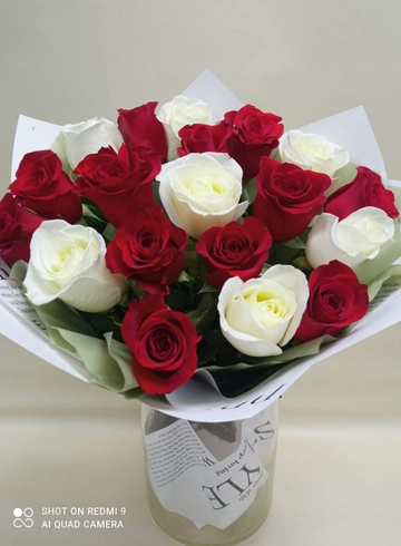 Монобукет &laquo;Роскошная роза&raquo; от интернет-магазина цветов в 