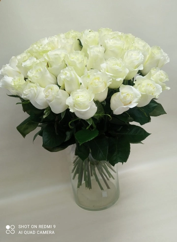 Монобукет «Букет из 51 роз» от интернет-магазина цветов в 