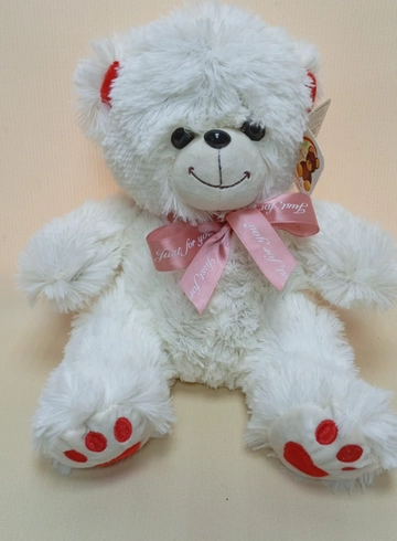 Мягкая игрушка &laquo;Мишка с бантиком&raquo; от интернет-магазина цветов в 